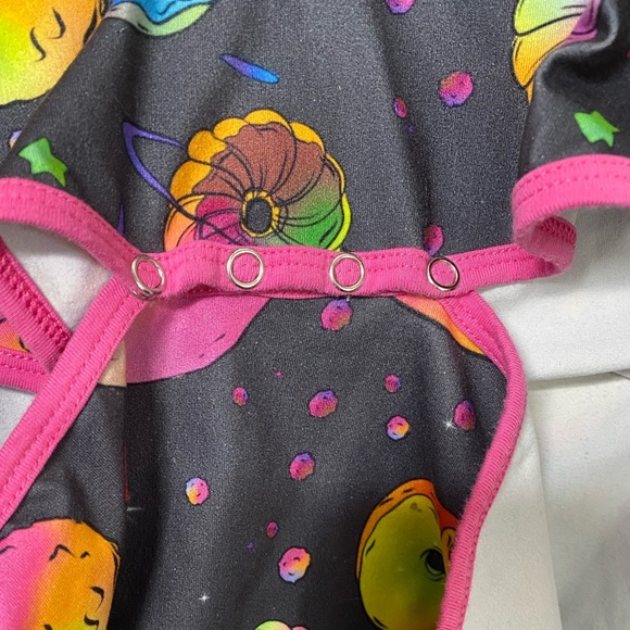 Colorful Patterned Women's Bodysuit, Excellent Condition, 3XL - Picture 5 of 7